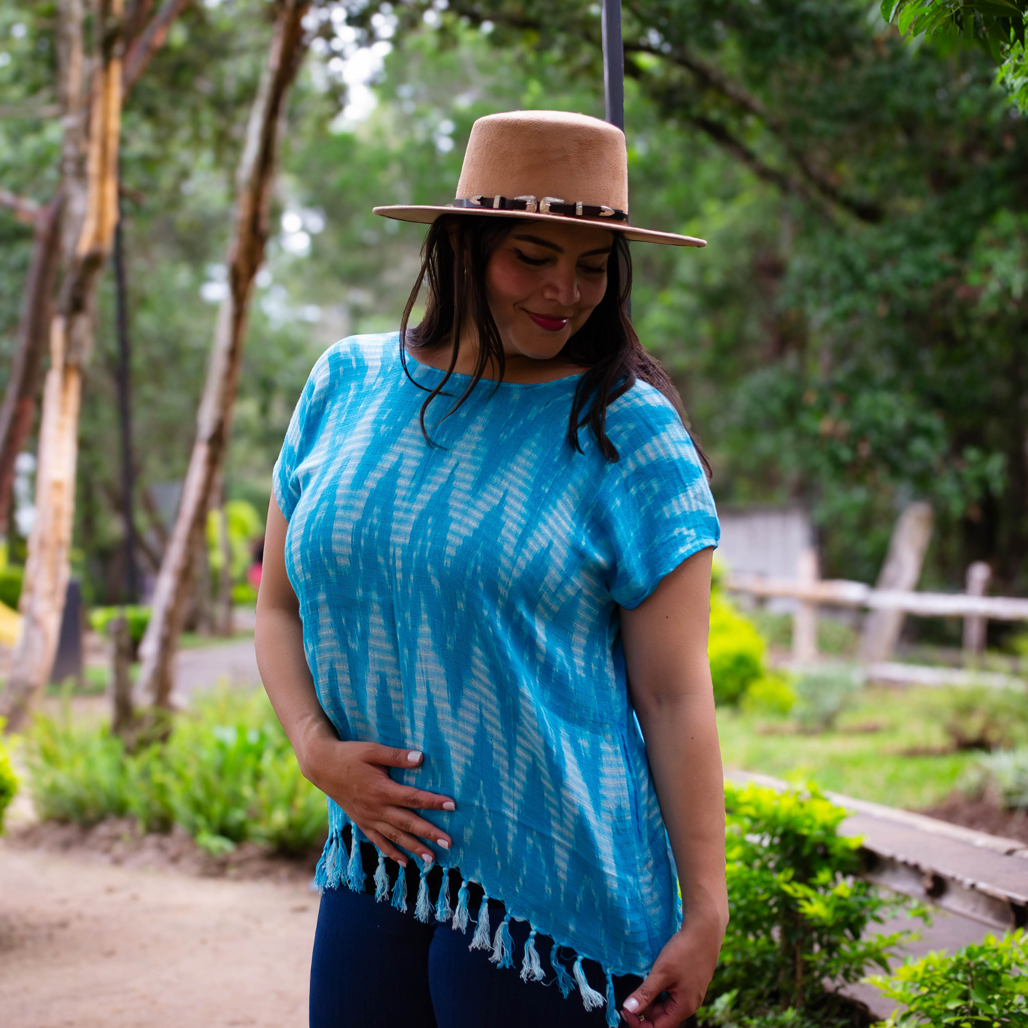 Caribbean Glow Blouse – Exclusive on Amazon - Image 3